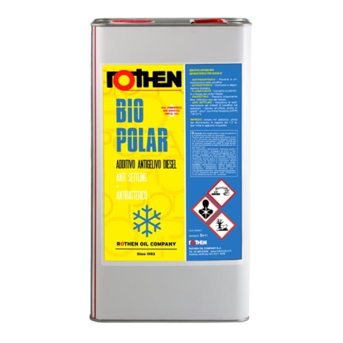 Rothen Bio Polar 5 litri - Additivo invernale biocida diesel