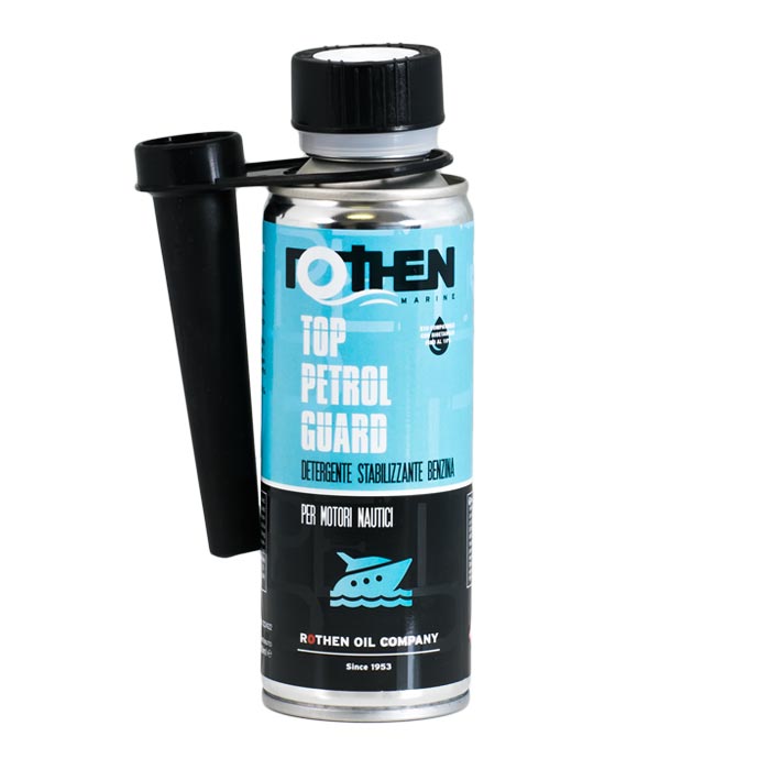 06_02_01_foto_Top_Petrol_Guard_200ml Rothen Top Petrol Guard 200ml - Detergente stabilizzante motori benzina nautica