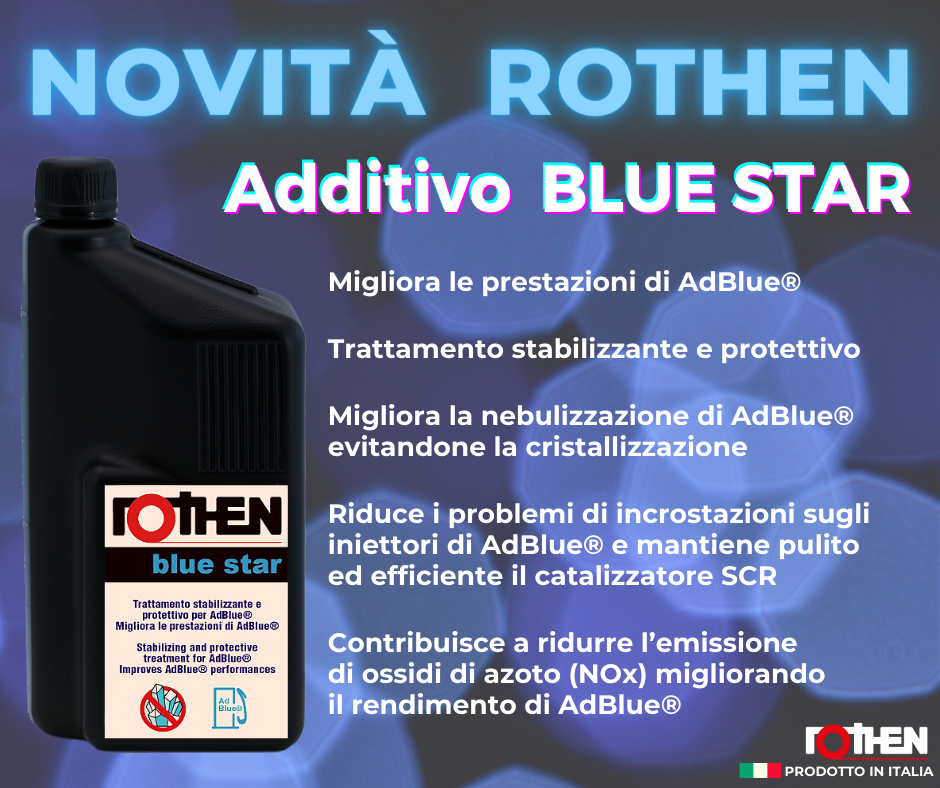 Blue Star - la soluzione Rothen per i veicoli che utilizzano AdBlue® -  Rothen Oil